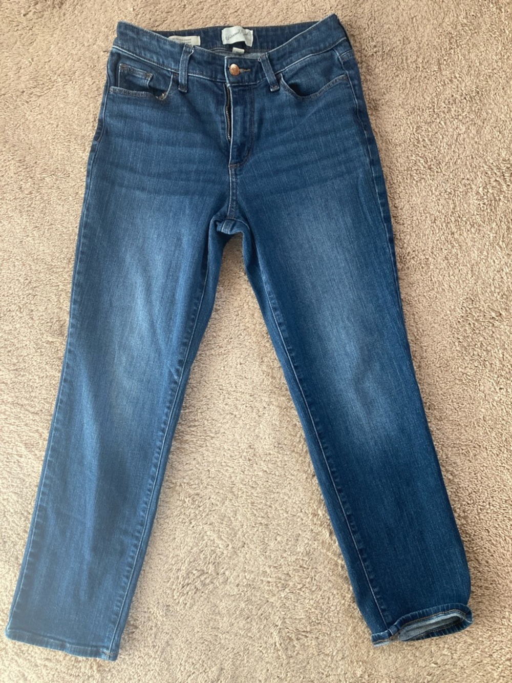 Universal Thread High Rise Slim Straight Jeans Size 4R